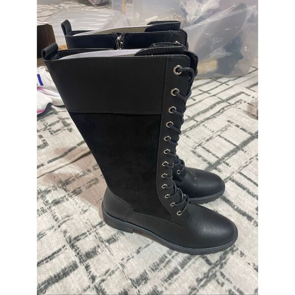 GC Hanker Combat & Lace-up Boots 8 - Picture 8 of 8